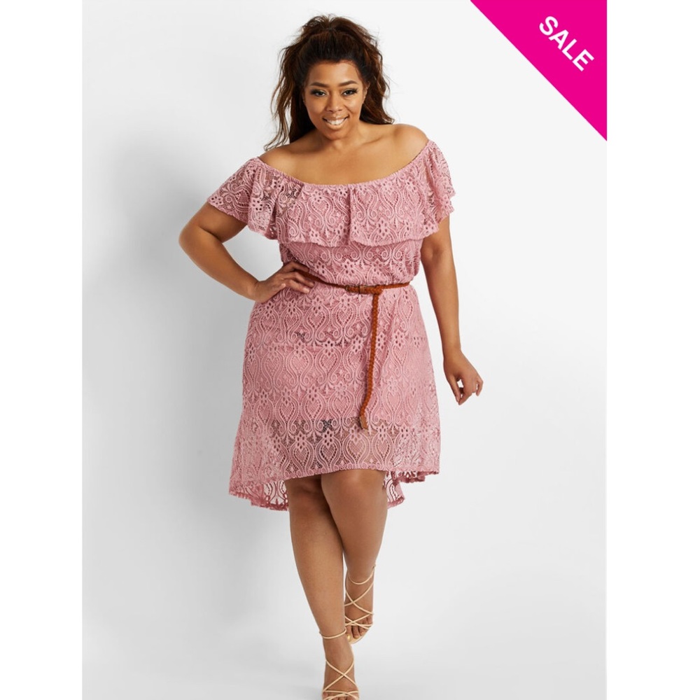 Pink summer dress